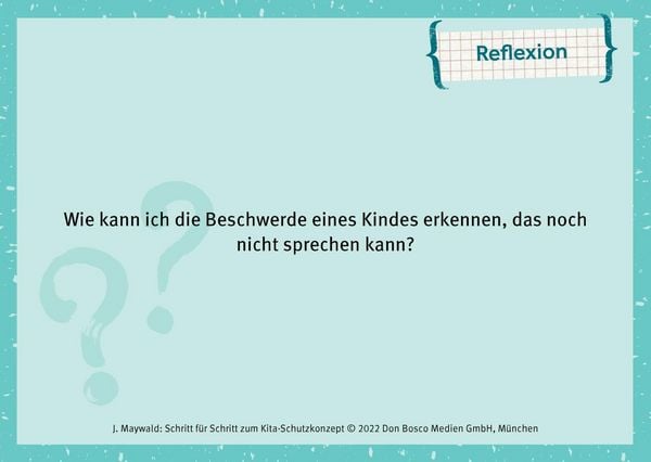Produktbild: Kinderschutz: Schritt f&uuml;r Schritt zum Kita-Schutzkonzept