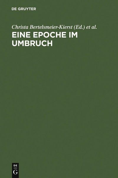 Produktbild: Eine Epoche im Umbruch