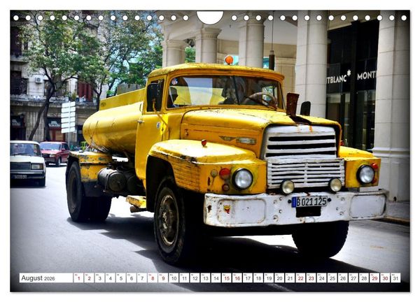 Produktbild: Hino Trucks - Nutzfahrzeuge Made in Japan (Wandkalender 2026 DIN A4 quer), CALVENDO Monatskalender