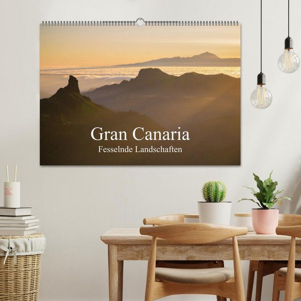 Produktbild: Gran Canaria - Fesselnde Landschaften (Wandkalender 2026 DIN A2 quer), CALVENDO Monatskalender