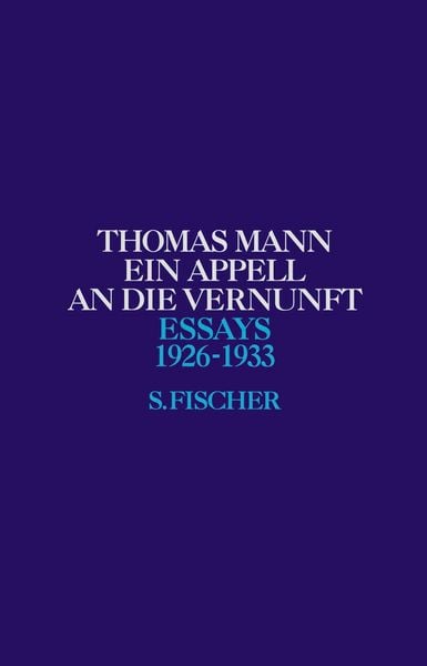 Produktbild: Ein Appell an die Vernunft
