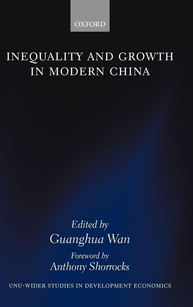 Produktbild: Inequality and Growth in Modern China