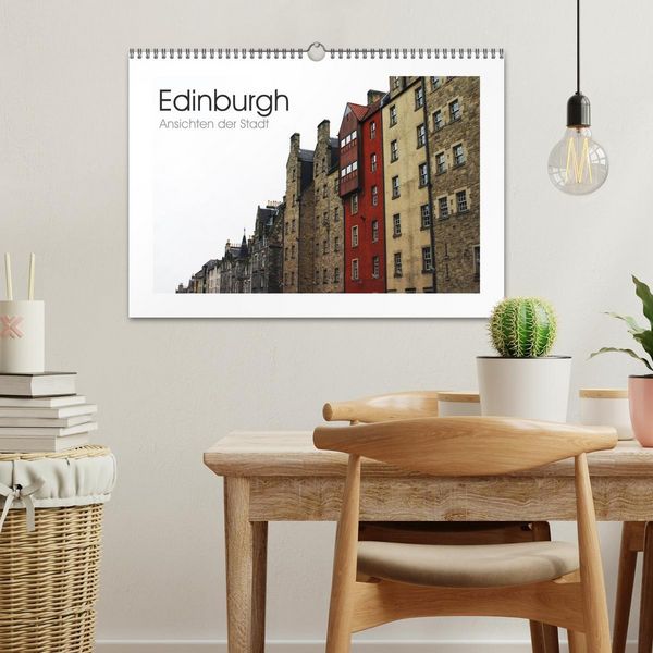 Produktbild: Edinburgh - Ansichten einer Stadt (Wandkalender 2026 DIN A3 quer), CALVENDO Monatskalender