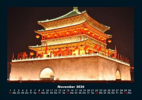 Produktbild: Tempel 2026 Fotokalender DIN A4