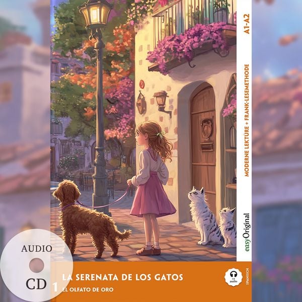 Produktbild: La Serenata de los Gatos - Spanische Krimi-Lekt&uuml;re A1-A2 (+ Audio-CD)