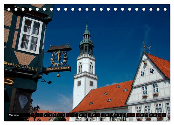 Produktbild: Celler Ansichten (Tischkalender 2026 DIN A5 quer), CALVENDO Monatskalender