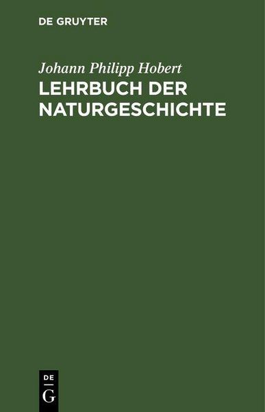 Produktbild: Lehrbuch der Naturgeschichte