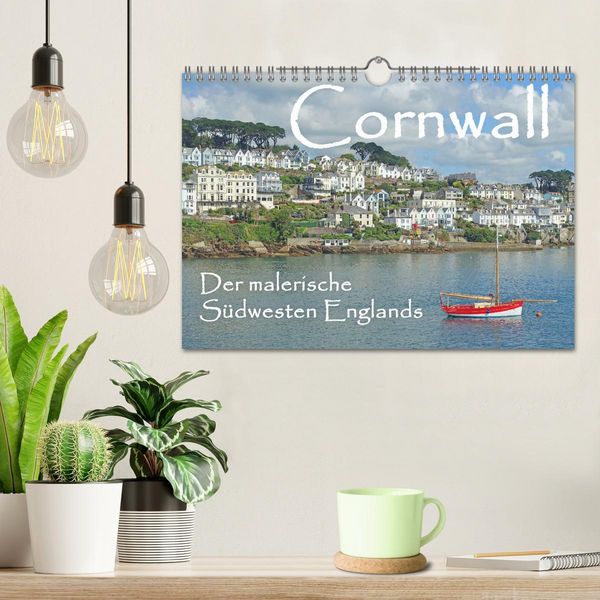 Produktbild: Cornwall. Der malerische S&uuml;dwesten Englands (Wandkalender 2026 DIN A4 quer), CALVENDO Monatskalender
