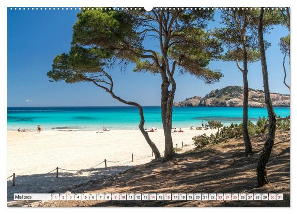 Produktbild: Spanien - Balearen - Mallorca (hochwertiger Premium Wandkalender 2026 DIN A2 quer), Kunstdruck in Hochglanz