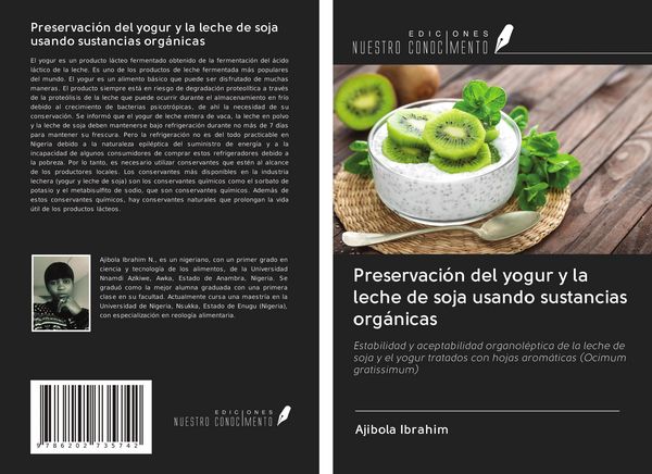 Produktbild: Preservaci&oacute;n del yogur y la leche de soja usando sustancias org&aacute;nicas