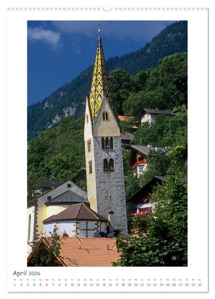 Produktbild: S&uuml;dtirol und Dolomiten (Wandkalender 2026 DIN A2 hoch), CALVENDO Monatskalender