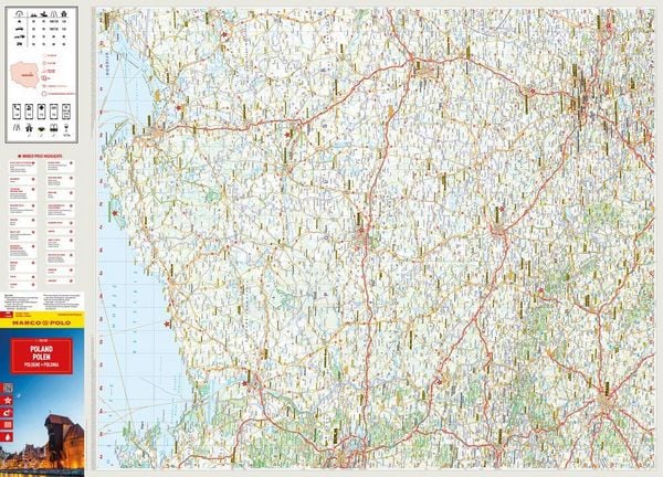 Produktbild: MARCO POLO Reisekarte Polen 1:700.000