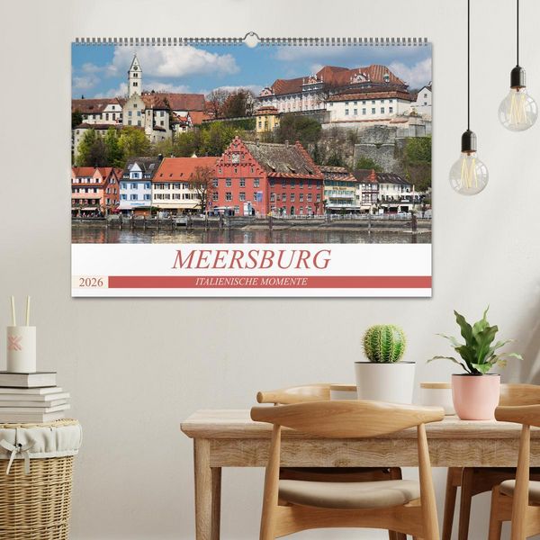 Produktbild: MEERSBURG - ITALIENISCHE MOMENTE (Wandkalender 2026 DIN A2 quer), CALVENDO Monatskalender