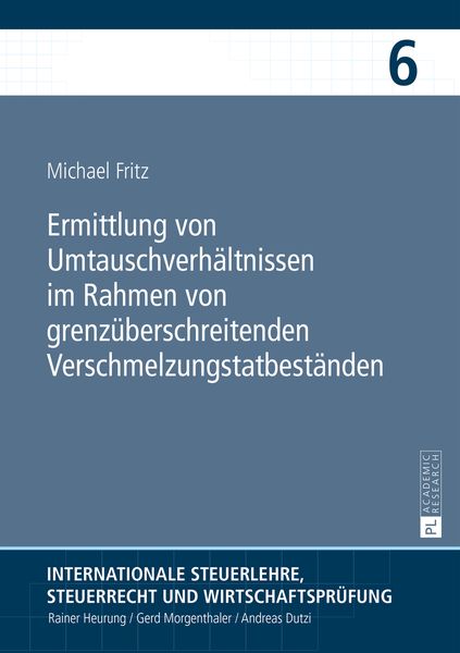 Produktbild: Ermittlung von Umtauschverhaeltnissen im Rahmen von grenzueberschreitenden Verschmelzungstatbestaenden