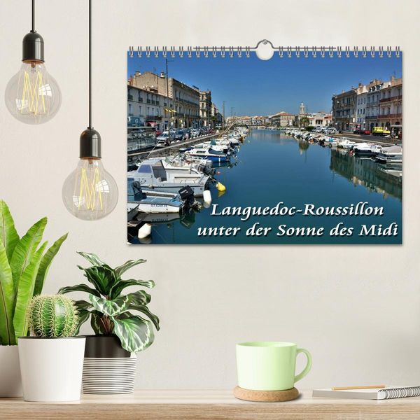 Produktbild: Languedoc-Roussillon - unter der Sonne des Midi (Wandkalender 2026 DIN A4 quer), CALVENDO Monatskalender