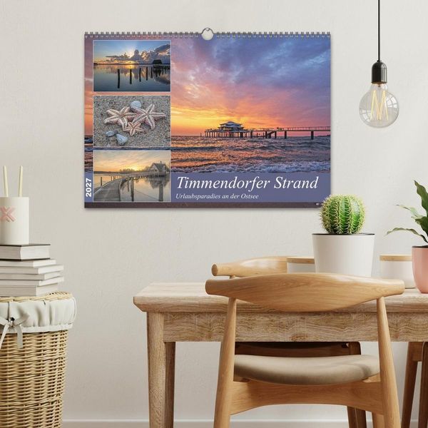 Produktbild: Timmendorfer Strand - Urlaubsparadies an der Ostsee (Wandkalender 2027 DIN A3 quer), CALVENDO Monatskalender