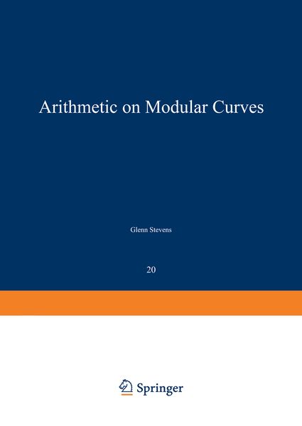 Produktbild: Arithmetic on Modular Curves
