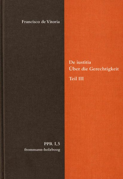 Produktbild: De iustitia. &Uuml;ber die Gerechtigkeit. Teil III