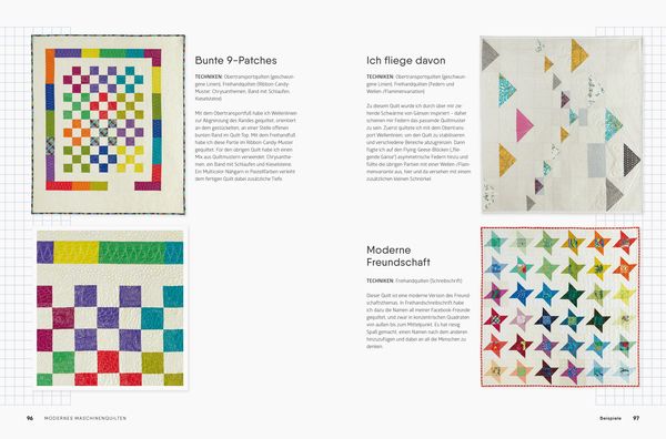 Produktbild: Modernes Maschinen-Quilten