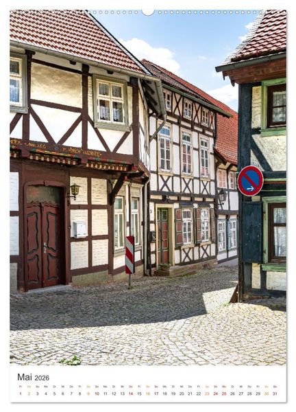 Produktbild: Die Stadt Hornburg (hochwertiger Premium Wandkalender 2026 DIN A2 hoch), Kunstdruck in Hochglanz