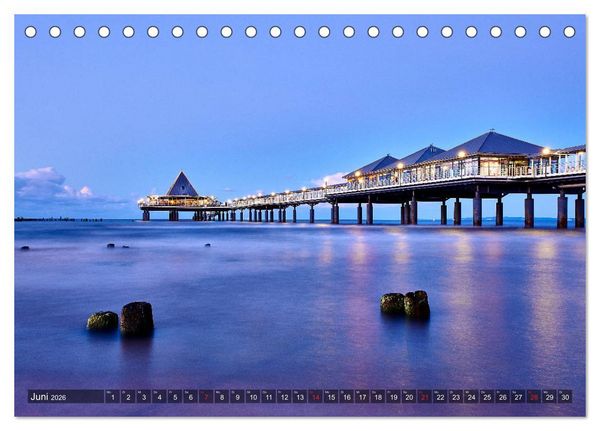 Produktbild: Sch&ouml;ne Ostsee - Impressionen &uuml;bers Jahr (Tischkalender 2026 DIN A5 quer), CALVENDO Monatskalender