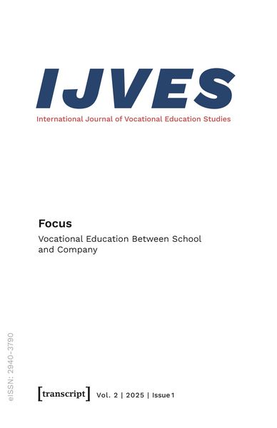 Produktbild: International Journal of Vocational Education Studies
