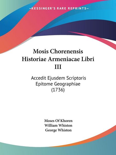 Produktbild: Mosis Chorenensis Historiae Armeniacae Libri III