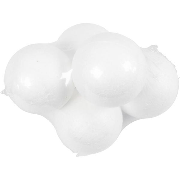 Produktbild: Creativ Company Styropor-Kugeln, D 8 cm, Wei&szlig;, 25 Stk