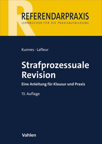 Produktbild: Strafprozessuale Revision