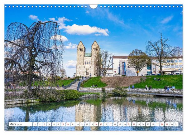 Produktbild: PADERBORN - Stadt an den Quellen (Wandkalender 2026 DIN A3 quer), CALVENDO Monatskalender