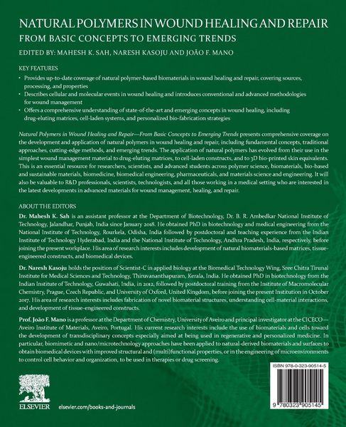 Produktbild: Natural Polymers in Wound Healing and Repair