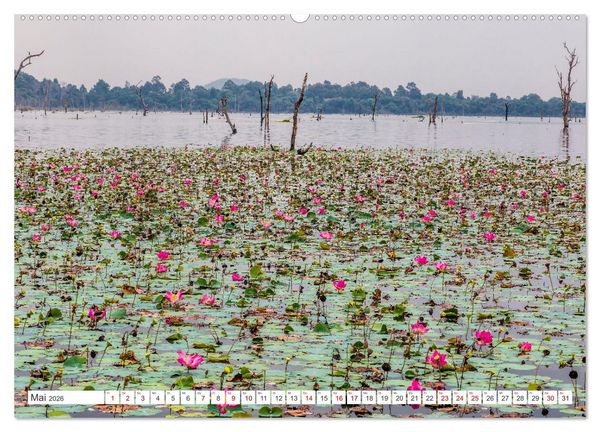 Produktbild: Siem Reap Stadt der Tempel Kambodscha (Wandkalender 2026 DIN A2 quer), CALVENDO Monatskalender
