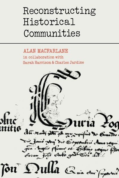 Produktbild: Reconstructing Historical Communities