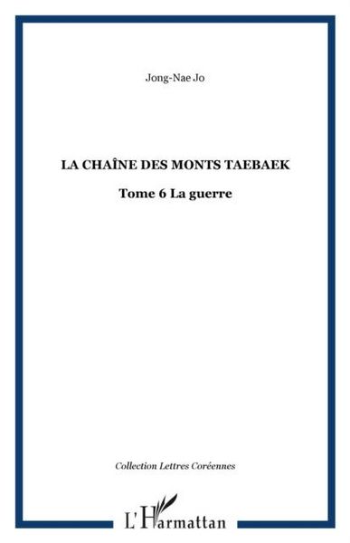 Produktbild: La chaine des monts Taebaek