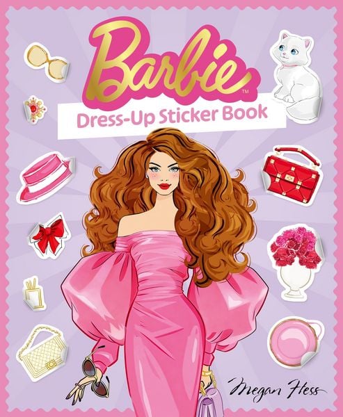 Produktbild: Barbie: Dress-Up Sticker Book