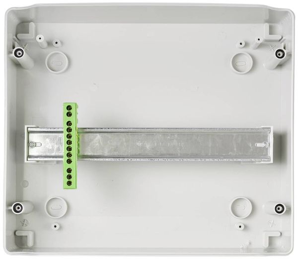 Produktbild: Sygonix SY-5491854 Kleinverteiler Oberfl&auml;chenmontage Anzahl Teilungen = 12 Anzahl Reihen = 1 Inhalt 1 St.