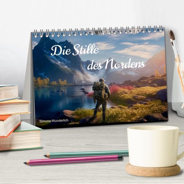 Produktbild: Die Stille des Nordens (Tischkalender 2026 DIN A5 quer), CALVENDO Monatskalender