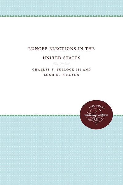 Produktbild: Runoff Elections in the United States