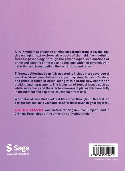 Produktbild: Criminological and Forensic Psychology
