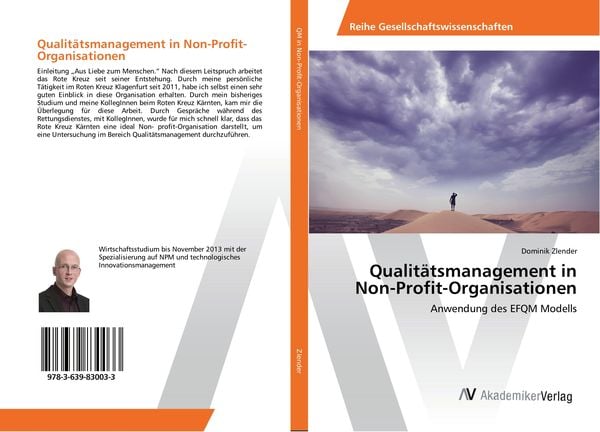 Qualitätsmanagement in Non-Profit-Organisationen, Taschenbuch von Dominik Zlender, AV Akademikerverlag, 9783639830033