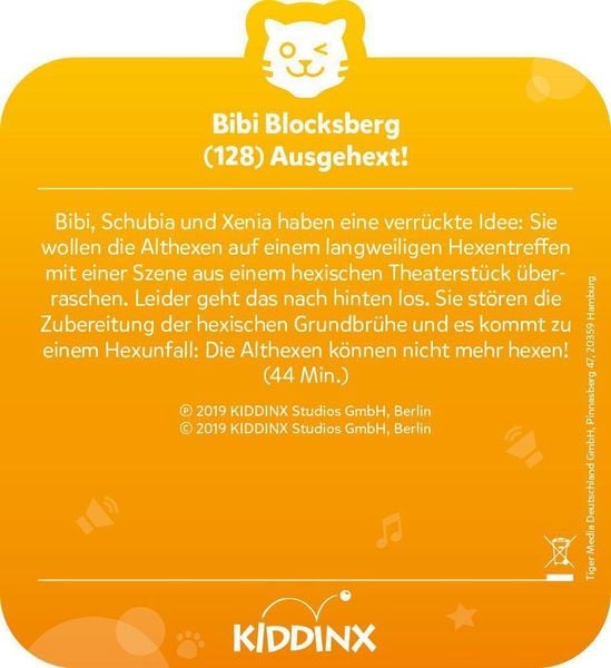 Produktbild: tigercard - Bibi Blocksberg - Folge 128: Ausgehext!