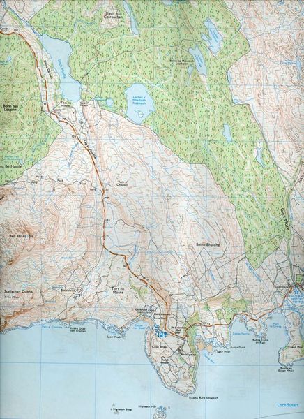 Produktbild: Ardnamurchan, Moidart, Sunart and Loch Shiel