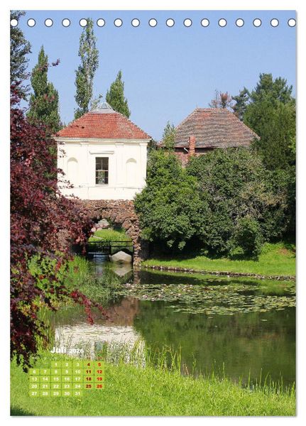 Produktbild: W&ouml;rlitzer Park und Luisium - Eine romantische Reise (Tischkalender 2026 DIN A5 hoch), CALVENDO Monatskalender