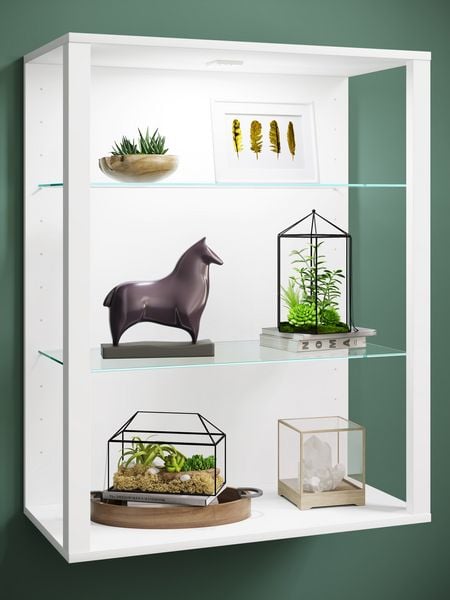 Produktbild: olz Glas Stand Vitrine Sammelvitrine Glasol LW