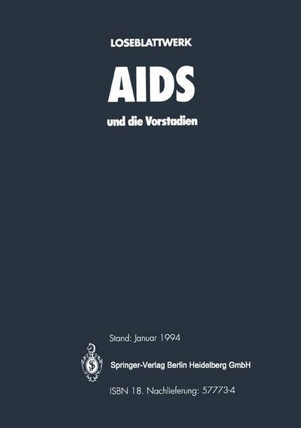 Produktbild: AIDS und die Vorstadien