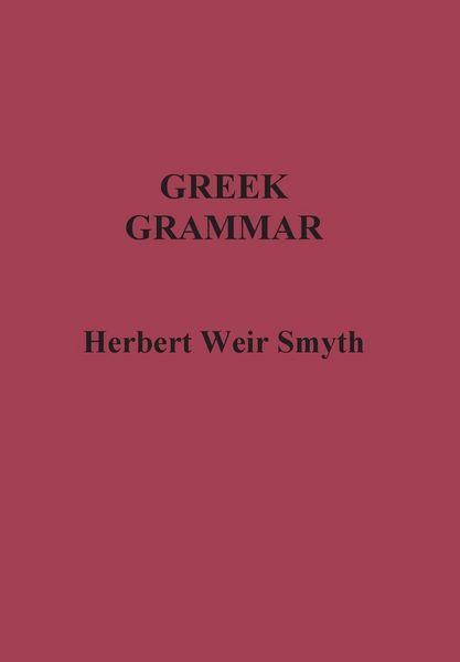 Produktbild: Greek Grammar