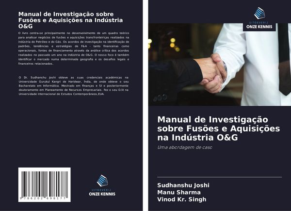 Produktbild: Manual de Investiga&ccedil;&atilde;o sobre Fus&otilde;es e Aquisi&ccedil;&otilde;es na Ind&uacute;stria O&G