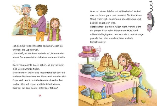 Produktbild: Frida und Filu &ndash; Die unsichtbaren Detektive &ndash; Der verflixte Flohmarkt-Fall