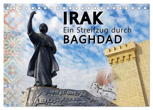 Produktbild: Irak Ein Streifzug durch Baghdad (Tischkalender 2026 DIN A5 quer), CALVENDO Monatskalender