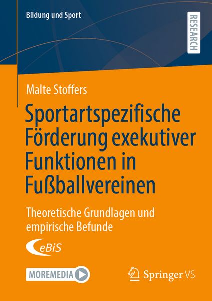 Produktbild: Sportartspezifische F&ouml;rderung exekutiver Funktionen in Fu&szlig;ballvereinen